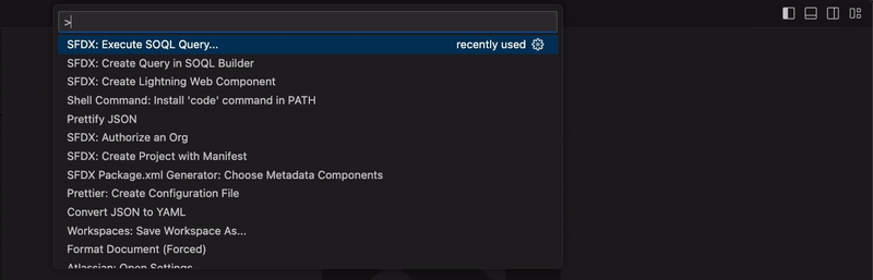 Query custom metadata from vs code